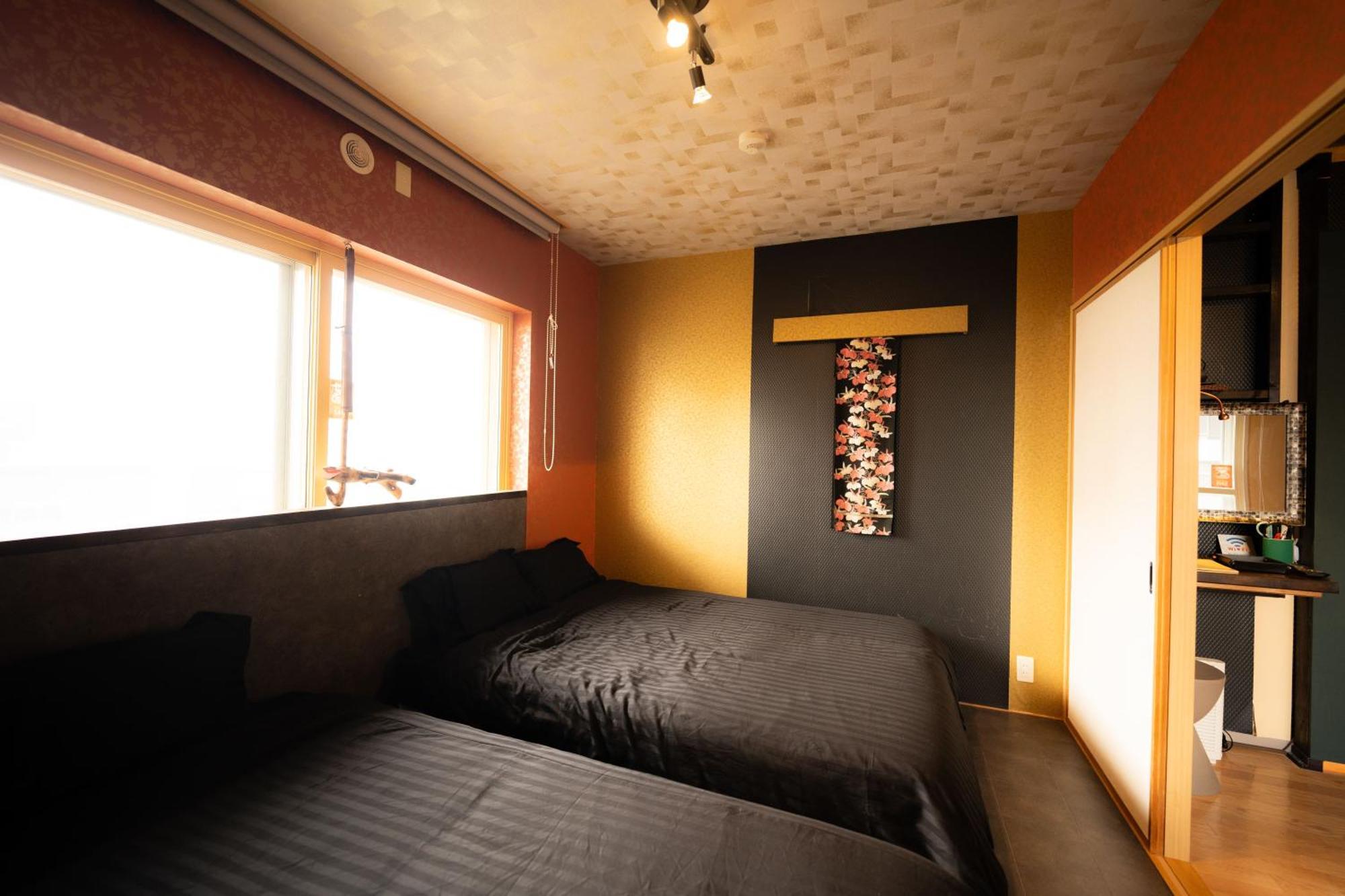 Biosvilla522-Sapporo Susukino Night- 1Room W-Beds2&S-Beds2 6Persons Екстер'єр фото