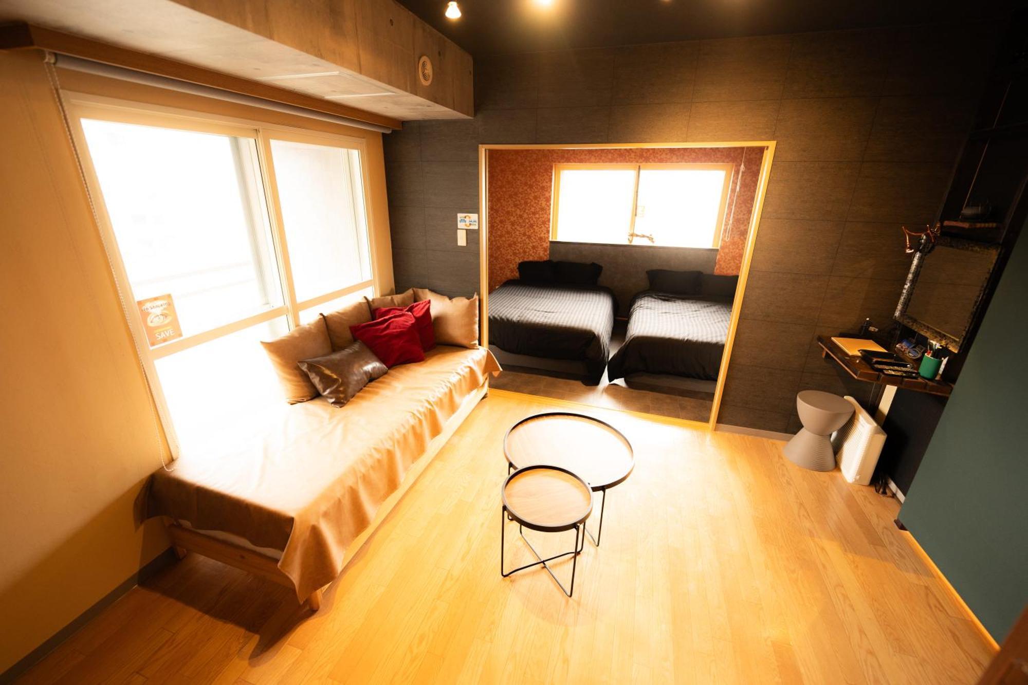 Biosvilla522-Sapporo Susukino Night- 1Room W-Beds2&S-Beds2 6Persons Екстер'єр фото