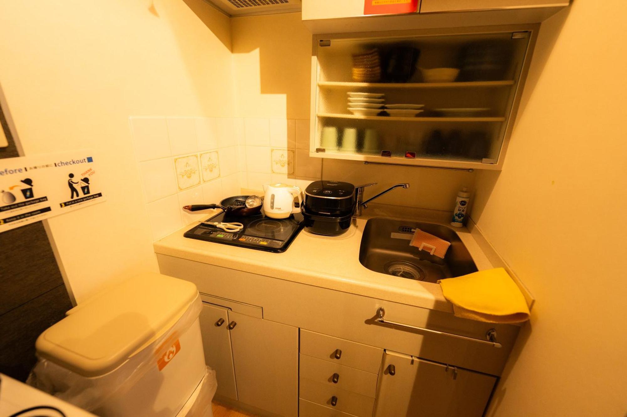 Biosvilla522-Sapporo Susukino Night- 1Room W-Beds2&S-Beds2 6Persons Екстер'єр фото