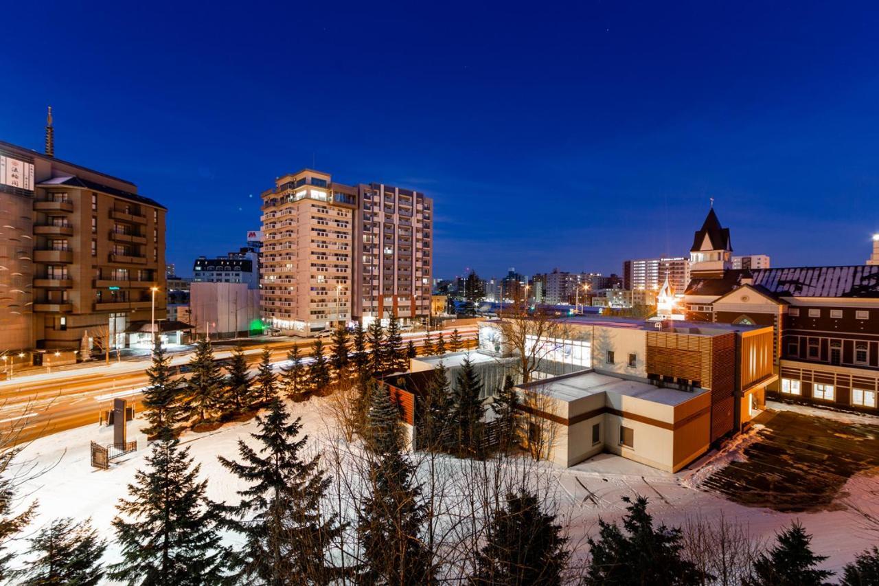 Biosvilla522-Sapporo Susukino Night- 1Room W-Beds2&S-Beds2 6Persons Екстер'єр фото