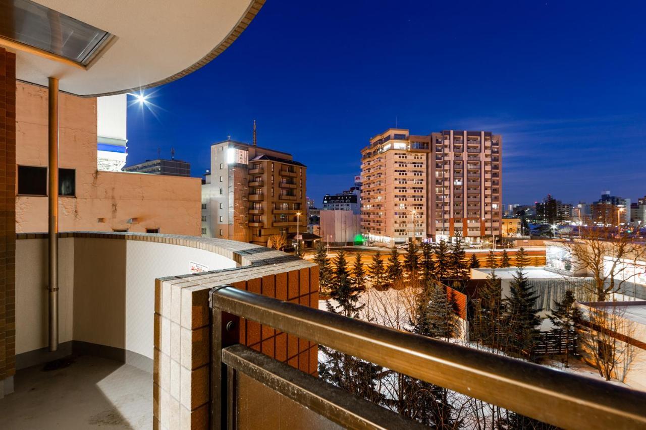 Biosvilla522-Sapporo Susukino Night- 1Room W-Beds2&S-Beds2 6Persons Екстер'єр фото